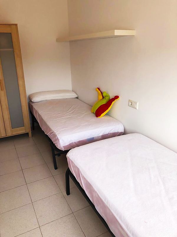 Piso en el pueblo con dos habitaciones