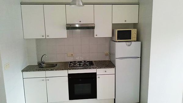 Piso en el pueblo con dos habitaciones