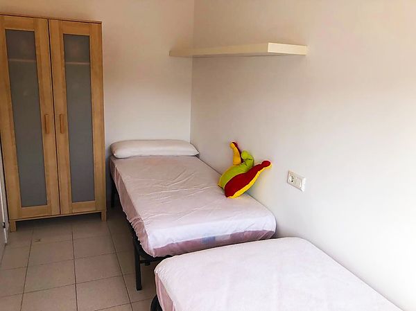 Piso en el pueblo con dos habitaciones